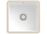 Villeroy und Boch Unterbauspüle 332501R1 mit Ablaufgarnitur und Handbetätigung, weiß