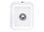 Villeroy und Boch Unterbauspüle 670402KG mit Ablaufgarnitur, Exzenterbetätigung, Befestigungssatz, Snow White