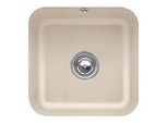 Villeroy und Boch Unterbauspüle 670302AM mit Ablaufgarnitur, Exzenterbetätigung, Befestigungssatz, Almond