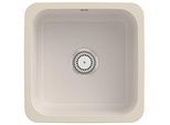 Villeroy und Boch Unterbauspüle 670301KR mit Ablaufgarnitur, Handbetätigung, Befestigungssatz, Crema