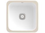 Villeroy und Boch Unterbauspüle 670301RW mit Ablaufgarnitur, Handbetätigung, Befestigungssatz, Stone White