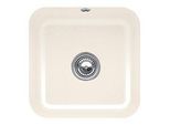 Villeroy und Boch Unterbauspüle 670302KR mit Ablaufgarnitur, Exzenterbetätigung, Befestigungssatz, Crema