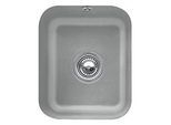 Villeroy und Boch Unterbauspüle 670401SL mit Ablaufgarnitur, Handbetätigung, Befestigungssatz, Stone