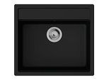 hansgrohe Einbauspüle 43359170 550x490mm, graphitschwarz