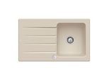 Villeroy und Boch Architectura Spüle 335002AM mit Ablaufgarnitur und Exzenterbetätigung, Almond