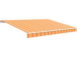 Gelenkarmmarkise WISMAR "Classic", orange (orange, gelb), B:600cm H:25cm, Polyacryl, Markisen