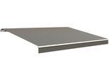 Gelenkarmmarkise WISMAR "Classic", grau (dunkelgrau), B:500cm H:25cm, Polyacryl, Markisen