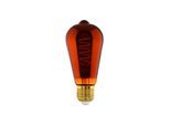 EGLO LED-Lampe ST64 Spiral 4W/820 30 lumen copper dimmable E27