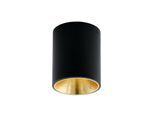 EGLO POLASSO Deckenleuchte, schwarz, gold