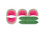 Canvas-Coupon "Wassermelone", rosa-color