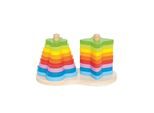 Hape Pile Tower Rainbow