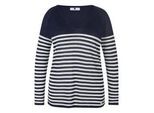 V-Pullover Anna Aura blau