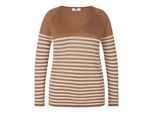 V-Pullover Anna Aura braun