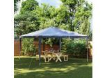 vidaXL Partyzelt 4x4 m Blau
