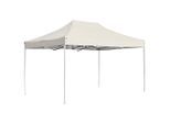 vidaXL Profi-Partyzelt Faltbar Aluminium 4,5x3 m Creme