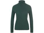 Rollkragen-Pullover aus 100% Schurwolle-Merino Peter Hahn grün