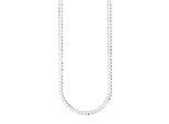 Panzerkette BRUNO BANANI "Schmuck Geschenk Silber 925 Halsschmuck Halskette 4 3 mm breit" Gr. 55, silber (silberfarben), Halsketten, Herren, 55, Silber 925 (Sterlingsilber), L: 55 B: 4,3mm, Panzerkette, B:4,3mm