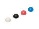 MAUL Magnet MAULpro Recycling, Halbkugel, Haftkraft bis 0,6 kg, Ø 30 x H 20 mm, 85 % Recycling-Kunststoff lackiert, farbsortiert, 10 Stück