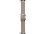 APPLE Smartwatch-Armband "41mm Modern Armband - Medium", braun (mandel), Watch 38mm, 40mm, 41mm, Uhrenarmbänder