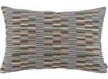 Dekokissen H.O.C.K. "Henry", bunt (braun, grüngelb, schwarz, beige, gemustert), B:40cm H:10cm L:60cm, Baumwolle, Polyester, Dekokissen_Sitzkissen_Kissenhüllen, mit trendigem Muster, Kissenhülle mit Füllung, 1 Stück