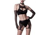 Sexy Dessous-Set, 8 Teile