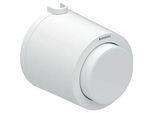 Geberit Fernbetätigung 116046111 pneumatisch, für 1-Mengen-Spülung, AP-Drücker, Kunststoff, weiß-alpin