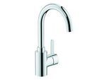 Grohe Eurosmart Cosmopolitan Waschtischarmatur 23933001 L-Size, Ablaufgarnitur, glatter Köper, chrom