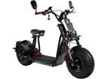 E-Motorroller ROLEKTRO "Rolektro, Maximus E-Cruiser 45", schwarz (schwarz, schwarz), Elektromotorroller, 45 km/h, B:81cm H:112cm L:195cm