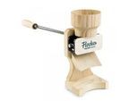 Waldner Flocker 180g - Manuelle Flockenquetsche aus Eschenholz mit Edelstahlwalzen