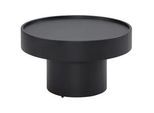 Mid.you Couchtisch , Schwarz , Metall , rund , Rundrohr , 36 cm , Wohnzimmer, Wohnzimmertische, Couchtische, Couchtische rund