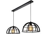 Lucide Led-Hängeleuchte , Metall , rechteckig , 40x150x110 cm , RoHS, Reach , höhenverstellbar , Lampen & Leuchten, Innenbeleuchtung, Hängeleuchten, Pendelleuchten