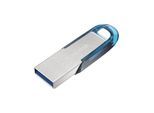 SanDisk Ultra Flair - Blau - 64GB - USB-Stick