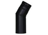 Bertrams Pelletino Bogen 10SB30-100S 30°, ohne Reinigungsöffnung, 100 x 0,6 mm, schwarz