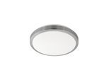 EGLO COMPETA 1 Wand- / Deckenleuchte, weiss, nickel-matt