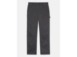 Arbeitshose DICKIES "Dickies Workwear Hosen DUCK CARPENTER TROUSERS", Mädchen, Gr. 38x32, Länge 32, braun (braun duck), Obermaterial: 65% Polyester, 35% Baumwolle, Hosen Arbeitshose