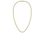 Kette ohne Anhänger BOSS "Schmuck Edelstahl Halsschmuck Panzerkette CHAIN FOR HIM", gold (gelbgoldfarben), Halsketten, Herren, Edelstahl, L: 60 B: 5mm, Panzerkette, B:5mm