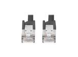 DIGITUS patch cable - 2 m - black - Schwarz - 2 meter