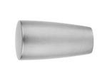 Homeware Endstück , Edelstahlfarben , Metall , rund , Heimtextilien, Vorhänge, Vorhangzubehör