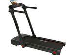 Laufband CHRISTOPEIT SPORT "2 in 1", rot (schwarz, rot), Laufbänder, ohne Unterlegmatte, bis max. 14 km/h, klappbar, B:68cm H:110cm L:139cm, Topseller