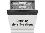 MIELE teilintegrierbarer Geschirrspüler "G 7210 SCi", Energieeffizienz: A (A-G), silber (obsidianschwarz), B:59,8cm H:80,5cm T:57cm, Geschirrspüler