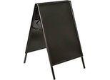 Update Display Kundenstopper Indoor BLACK, DIN A1, Klapprahmen, Aluminium, pulverbeschichtet, schwarz