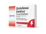 DICLOFENAC Zentiva 25 mg Filmtabletten 10 St