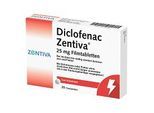 DICLOFENAC Zentiva 25 mg Filmtabletten 20 St