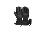 Skihandschuhe REUSCH "Torres R-TEX XT", Damen, Gr. 10, schwarz, 80% Polyester, 10% Lederimitat, mehrfarbig, Handschuhe, mit höchster Wärmestufe