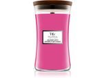 Woodwick Wild Berry & Beets geurkaars met een houten lont 609.5 g