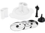 Krups Schnitzelwerk »Prep und Cook Shred & Slice«, für Krups Prep&Cook HP5031, 5 Schneidefunktionen, Metallic, XF551D