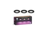 Philips Hue LED Deckenleuchte »White & Color Ambiance Slim Recessed 90 mm 3er schwarz«