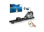 FitEngine Rudergerät mit Wasserwiderstand Smart 210cm - versch. Farben - Schwarz