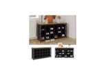 Vicco Schuhschrank Fyrk Eiche rustikal 100 x 54,5 cm