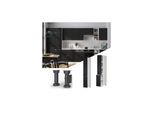 Vicco Apothekerhochschrank Fame-Line Weiß Schwarz gestreift 30 cm
